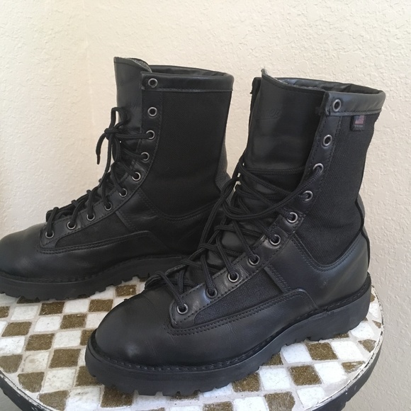 Danner Shoes Black Danner Usa Military Boots 8 D Poshmark